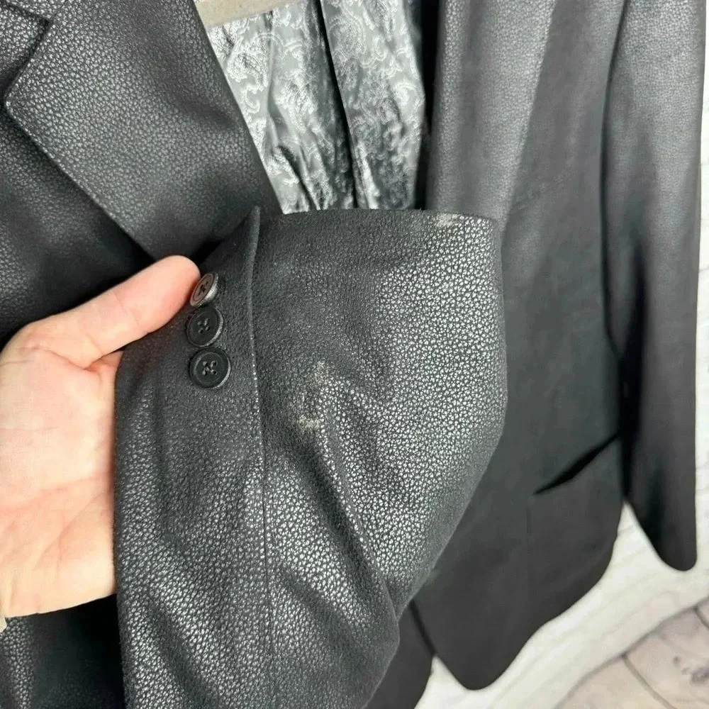 Coppley Men’s Black Sports Coat Blazer size 42T